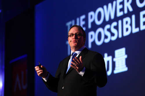 歐特克公司全球高級(jí)副總裁、亞太區(qū)總裁魏柏德